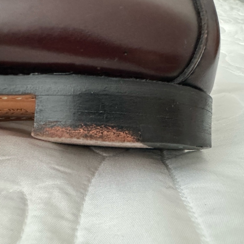 GH Bass Burgundy Loafers - Picture 5 of 6